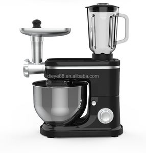 Vente en gros Machine à viande hachée tout-en-un <span class=keywords><strong>de</strong></span> 8 litres Mélangeur à pâte électrique multifonctionnel Crochet à pâte Petit ménage <span class=keywords><strong>Cuisine</strong></span> en plastique - Product Image 1