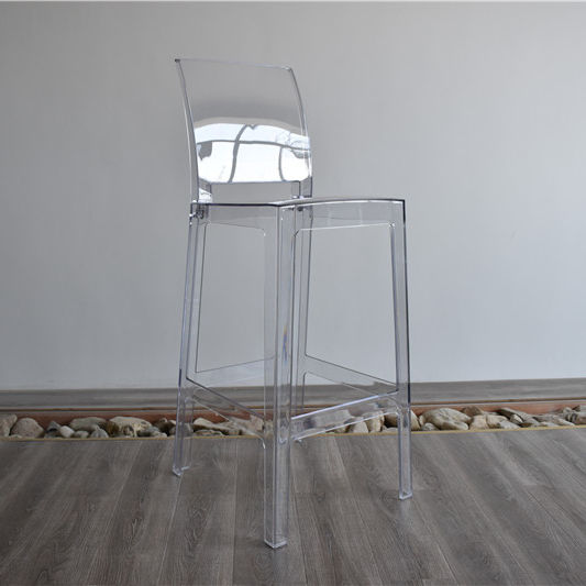 Лидер продаж, Высококачественный Изысканный прозрачный акриловый стул, барный стул