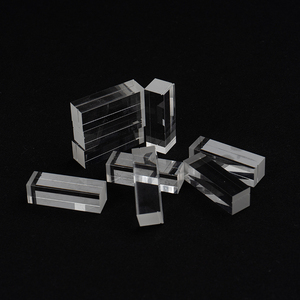 Custom Shape Optical <strong>Rectangular</strong> Light Guide Quartz <strong>Glass</strong> <strong>Block</strong> Prism for IPL Epilator