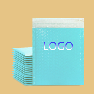 Bolsa de Correo de Burbujas Biodegradable Ecológica Azul Bebé 40x50+5CM de Grosor para Empaque de Cosméticos, Joyería y CD con Logotipo Personalizado - Product Image 1