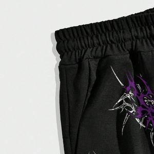 Pantalones Deportivos de Algodón con Logotipo Personalizado, Pantalones Deportivos para Hombre, Estilo Vintage, Pantalones Deportivos Anchos para Hombre, Estilo Urbano Y2k - Product Image 4