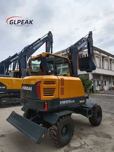 Excavadora de ruedas Hyundai HW60 usada a la venta - Product Image 2