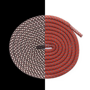 Lacets réfléchissants personnalisés de 5 mm, ronds, 3M, effet ciel étoilé, pour <span class=keywords><strong>Yeezy</strong></span> <span class=keywords><strong>350</strong></span> 500, bottes Martin, remplacement de lacets de baskets, en gros - Product Image 6