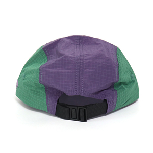 Parche bordado de letras de 5 paneles de ala plana Unisex de alta calidad, sombrero para correr de secado rápido, gorra de campamento deportivo de peso ligero de nailon personalizada - Product Image 4