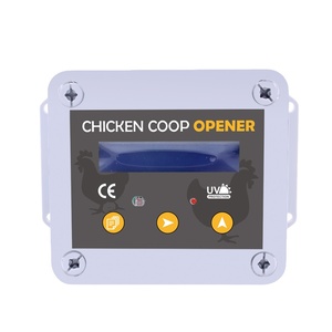 Ouvre-porte automatique pour poulailler avec minuterie et lumière pour élevage avicole - Product Image 3