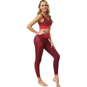 2021 Hot Sale Gym Sport ware Yoga Clothing Fitness Wear Leggings Yoga Set