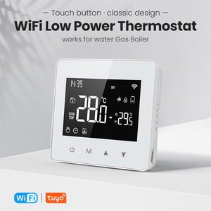 Thermostat intelligent WiFi <span class=keywords><strong>sans</strong></span> <span class=keywords><strong>fil</strong></span> Avatto WT198 programmable pour chaudière électrique et à <span class=keywords><strong>gaz</strong></span> - Product Image 2