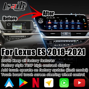12,3 pulgadas Android Carplay Android Auto pantalla para Lexus ES ES350 ES300h ES250 2018-2021 con navegación GPS por Lsailt - Product Image 2