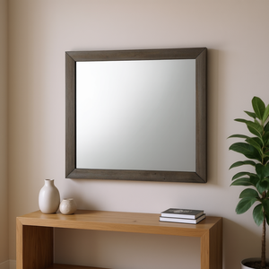 Miroir rectangulaire Db Ireland finition chêne gris pour la décoration intérieure style rustique - Product Image 2