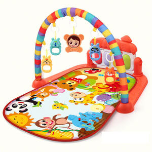 Nouveau tapis d'éveil musical pour bébé avec hochets, puzzle éducatif, clavier de <span class=keywords><strong>piano</strong></span>, mélodies berceuses, tapis d'activités pour enfants, jouets pour ramper - Product Image 4