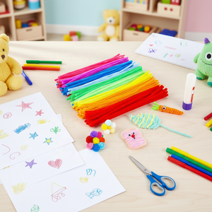 Limpiapipas de 8 mm de Alta Calidad al por Mayor para Manualidades, Tallos de Chenilla, Manualidades Hechas a Mano, Juguetes Educativos de Chenilla - Product Image 4