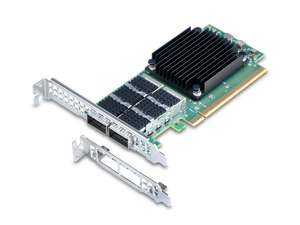อะแดปเตอร์เครือข่ายเซิร์ฟเวอร์แบบ Dual Port QSFP56 100GbE Pcie 4.0 X16 รุ่น MCX623106AN-CDAT สำหรับเซิร์ฟเวอร์ SmartNIC - Product Image 6