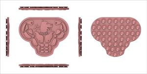 KINYU eco impermeabile IPx6 Design personalizzato egitto dio della morte calmante burro di arachidi <span class=keywords><strong>Super</strong></span> aspirazione Silicone lento alimentazione cane - Product Image 5