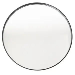80*80CM Aluminum Stocked vogue contracted wall mirrors light luxury simple round bathroom hanging gold wall mirror