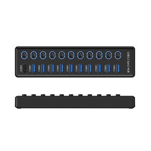 <span class=keywords><strong>Hub</strong></span> USB 10 ports Gen 3.2 10 Gbps actif avec alimentation - Product Image 1