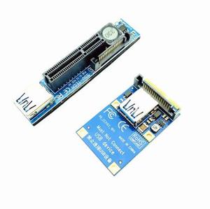 อะแดปเตอร์ขยายพอร์ต PCI-E Riser <span class=keywords><strong>Mini</strong></span> <span class=keywords><strong>PCIE</strong></span> เป็น <span class=keywords><strong>PCIE</strong></span> X4 พร้อมสาย USB ยาว 30 ซม. สำหรับเชื่อมต่อการ์ดจอคอมพิวเตอร์ - Product Image 6