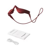 OEM ODM Appareil oculaire 3D sans fil pour le soin des yeux, masseur anti-cernes, capsules oculaires, lunettes de thérapie par lumière rouge, masseur sous les yeux