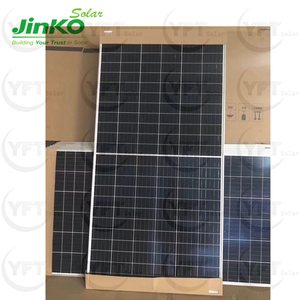 JINKO 400 MONO PERC Sola ครึ่ง380W 440W สีดำ bifacial Tiger Pro แผงโซลาร์เซลล์400W ชุดโมโนคริสตัลชุด Solaire โมดูลโซลาร์เซลล์ - Product Image 1