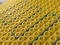 Tapis de découplage pour plancher chauffant électrique Membrane de découplage pour câble chauffant de 4mm
