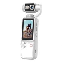 Caméra corporelle portable Pocket 3, caméra de vlogging 4K HD, caméra d'action portable avec 180° °   Objectif rotatif