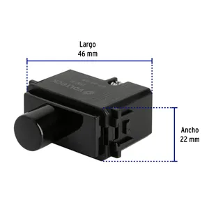 Master con 144 unità dimmer rotanti, linea italiana, nero, Volteck - Product Image 2