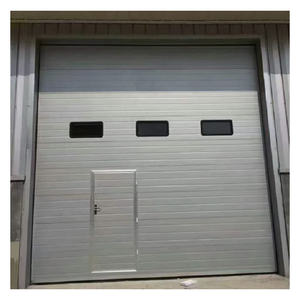 Portes coulissantes d'<span class=keywords><strong>atelier</strong></span> d'occasion, résistantes au feu, en acier moderne, finition en polymère imperméable, Guangdong - Product Image 2