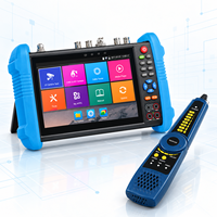 Testeur de caméra CCTV IPC-9800 Pro CVBS BNC avec sortie en boucle 4K, PTZ, RS485, TDR 180M UTP, double Gigabit pour ingénieur CCTV