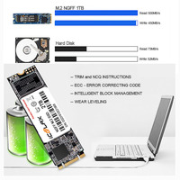 Discos Duros, Unidad de Estado Sólido SSD M2, Caja de Regalo, Metal, SATA, SSD de Estado Sólido, 2 TB, 1 TB, Memoria M.2, 1 TB Interna, 3 Años, 2 Piezas, Adata SSD