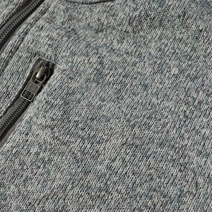 OEM personnalisé 10oz polaire poche poitrine zippée 1/4 sweat-shirt zippé pour hommes - Product Image 6