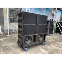 KA-1 Sinbosen Néodyme Scène Extérieure Passive Double 15 Pouces 3 Voies Line Array Haut-Parleur
