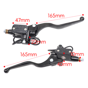 Pompe à frein hydraulique universelle de haute qualité pour <span class=keywords><strong>moto</strong></span> <span class=keywords><strong>22</strong></span> <span class=keywords><strong>mm</strong></span>, poignée de frein - Product Image 5
