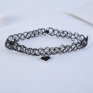 Colliers ras du cou <span class=keywords><strong>de</strong></span> style tatouage, 12 modèles, mode <span class=keywords><strong>Yin</strong></span> <span class=keywords><strong>Yang</strong></span>, croix, <span class=keywords><strong>arbre</strong></span> <span class=keywords><strong>de</strong></span> <span class=keywords><strong>vie</strong></span>, bijoux pour femmes, vente en gros, collier à breloques <span class=keywords><strong>de</strong></span> Noël - Product Image 3