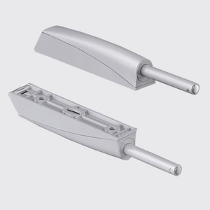 Amortisseur à ressort pour porte de placard N45, en plastique et alliage d'aluminium, à simple amortissement, type à pression, quincaillerie de placard - Product Image 2