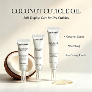 Huile pour cuticules en tube, formule vitamine E, mélange d'huile de jojoba pour ongles press-on et préparation de manucure en gel, nourrissante, hydratante, qualité spa - Product Image 1