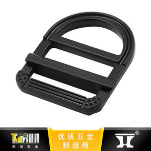 Высококачественная черная тактическая металлическая Тройная скользящая боковая пряжка для ремня на заказ Модная пряжка - Product Image 5