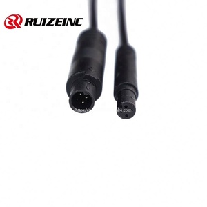 M8 IP67 Cable Conector impermeable Arnés de cables Bicicleta eléctrica Scooters 2 3 4 5 6 Pin Motocicleta Latón Macho a hembra - Product Image 3