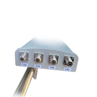 Antenne externe directionnelle MIMO AC puissante 4x4, gain 4x14dBi, protection IP65, montage sur poteau, double bande 2.4G/5.8G, 4xN-Femelle