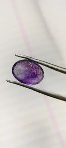 Quartz naturel violet ovale facetté Super Seven taillé 500 carats Begdi Gems pour la fabrication de bijoux, bagues et pendentifs - Product Image 3