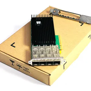 4端口PCI-E网络局域网卡英特尔xl710bm1芯片组10g以太网服务器适配器