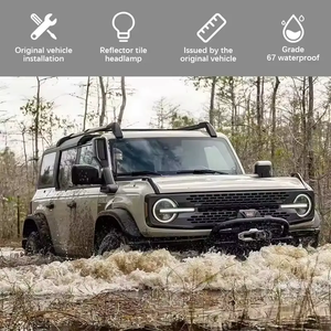 Buena calidad impermeable coche luz de conducción faro blanco <span class=keywords><strong>amarillo</strong></span> LED faro para <span class=keywords><strong>Ford</strong></span> <span class=keywords><strong>Bronco</strong></span> 2021-2023 - Product Image 5