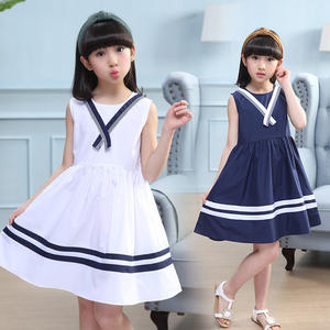 Robes en coton pour petites filles, design tendance, pour filles de 7 ans - Product Image 2