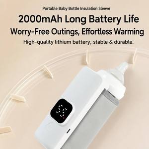 Calentador de Biberones Portátil, Esterilizador y Calentador de Leche con Batería Recargable USB, Último Diseño 2026 para Viajes, Recién Nacidos e Infantes - Product Image 2