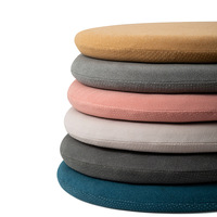 Coussin de chaise en mousse à mémoire de forme ronde personnalisable Coussin de siège Tatami épaissi sédentaire pour le bureau