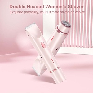 Depiladora Eléctrica de Doble Cabezal para <span class=keywords><strong>Mujer</strong></span>, Afeitadora para Eliminar Fácilmente el Vello de las Piernas - Product Image 3