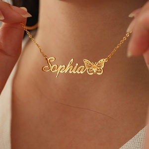 Collar con Nombre Personalizado, Collar de Acero Inoxidable con Diseño de Corazón, Joyería Moderna para Mujer, Regalos DIY - Product Image 2