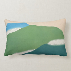 Elegant Herb Plants Ancient Illustrations Pillow Cover - Nature Botanical <strong>Cushion</strong> Cover <strong>Beige</strong> Lumbar Rectangle Pillow Cover - Product Image 2