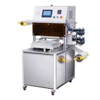Machine d'emballage sous vide Semi-automatique, avec plateau, thermoscelleuse, pour conserver de l'air frais, ml