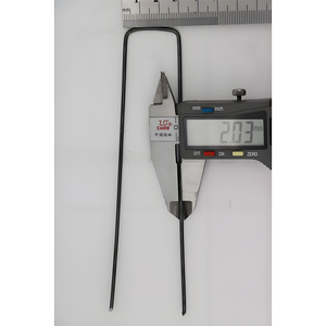Estacas <span class=keywords><strong>de</strong></span> Jardín en Forma <span class=keywords><strong>de</strong></span> <span class=keywords><strong>U</strong></span> <span class=keywords><strong>de</strong></span> Acero Galvanizado No Deformables <span class=keywords><strong>de</strong></span> 2.0 <span class=keywords><strong>mm</strong></span> - 3 <span class=keywords><strong>mm</strong></span> - Product Image 3