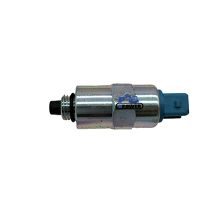 Nouveau solénoïde de pompe à carburant XPower 12V (réf. 716-3009/7163009 et 716-30255/71630255) pour pelle sur chenilles E320D - Noir, garantie de 6 mois - Product Image 1