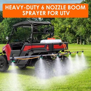 6-Nozzle Stainless Steel Folding Sprayer Boom 122" <strong>Spray</strong> Coverage ATV Sprayers Adjustable <strong>Spray</strong> Patterns Folding Design Easy - Product Image 4